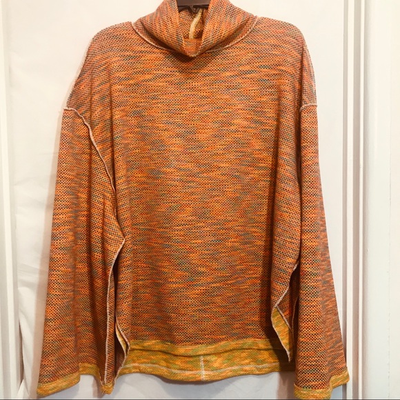 Free People Sunny Days Texture Turtleneck Sweater - Picture 12 of 16